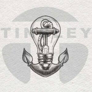 Hipster Bulb Tattoo