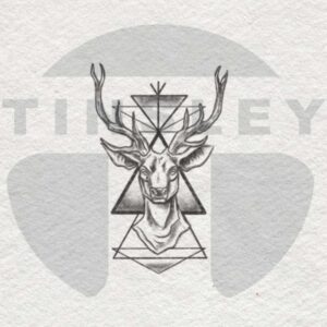 Hipster Deer Tattoo
